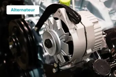 Changement de l'alternateur