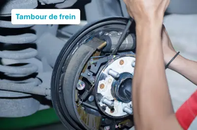 tambour de frein / kit de frein arrière