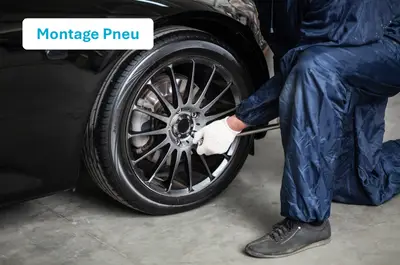 montage pneu