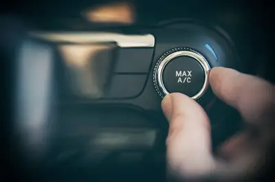 bouton climatisation voiture