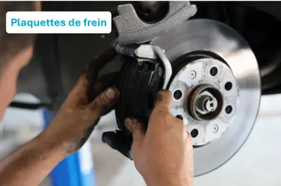 changement plaquette de frein