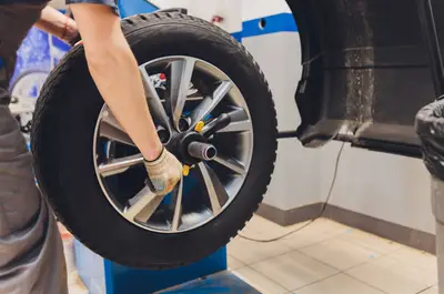équilibrage roue voiture