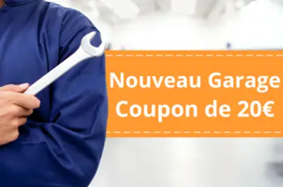 20 € offerts sur les nouveaux garages !